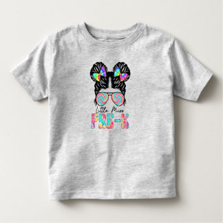 Kleine Miss Pre-K Kleinkind T - Shirt