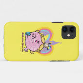 Kleine Miss Prinzessin mit Schloss & Herz Case-Mate iPhone Hülle (Rückseite (Horizontal))