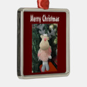 **KLEINE "MISS"-REINDEER** CHRISTMAS ORNANATION ORNAMENT AUS METALL (Rechts)