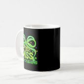 Kleine Miss Schabernack St. Patricks Tag CoquetteL Kaffeetasse (Vorderseite Links)