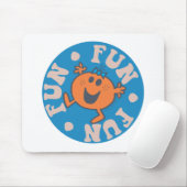 Kleine Miss Spaß Spaß Spaß Mousepad (Mit Mouse)