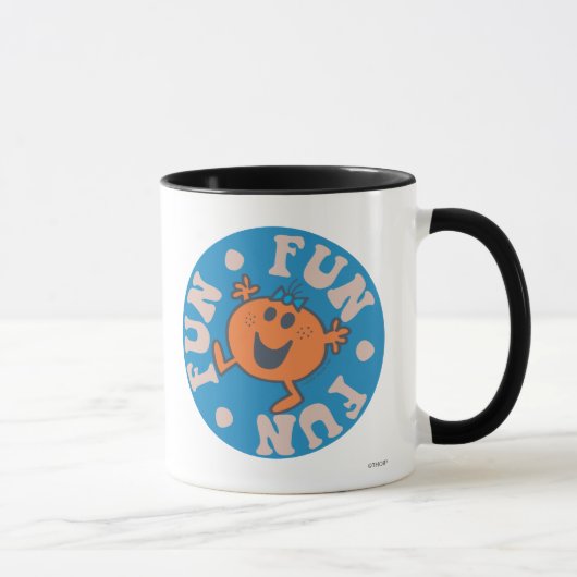 Kleine Miss Spaß Spaß Spaß Tasse (Rechts)