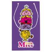 Kleine Miss Stehend Tall Geschenktüte (Rückseite)