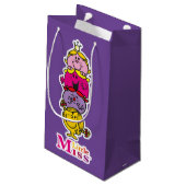 Kleine Miss Stehend Tall Geschenktüte (Rückseite Schrägansicht)