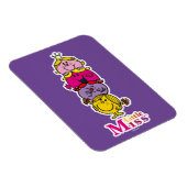 Kleine Miss Stehend Tall Magnet (Rechte Seite)