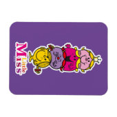 Kleine Miss Stehend Tall Magnet (Horizontal)