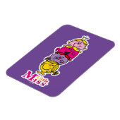 Kleine Miss Stehend Tall Magnet (Linke Seite)