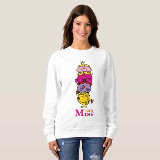 Kleine Miss Stehend Tall Sweatshirt (Vorne ganz)