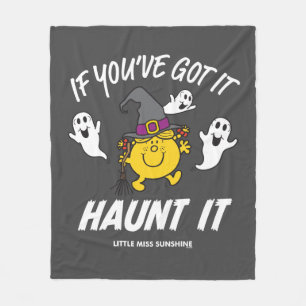 Kleine Miss Sunshine Haunt es Halloween Fleecedecke