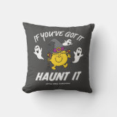Kleine Miss Sunshine Haunt es Halloween Kissen (Vorderseite)