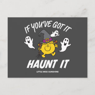 Kleine Miss Sunshine Haunt es Halloween Postkarte