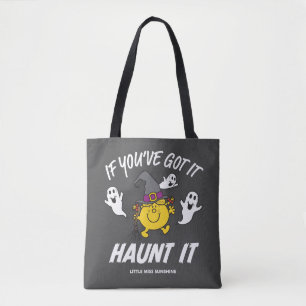 Kleine Miss Sunshine Haunt es Halloween Tasche