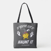 Kleine Miss Sunshine Haunt es Halloween Tasche (Rückseite)