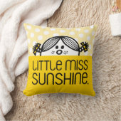 Kleine Miss Sunshine Peeking Kissen (Decke)