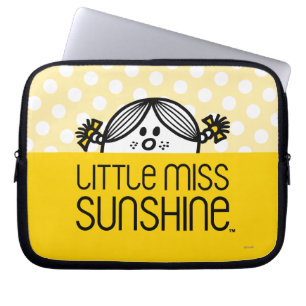 Kleine Miss Sunshine Peeking Laptopschutzhülle