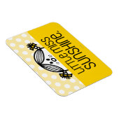 Kleine Miss Sunshine Peeking Magnet (Rechte Seite)