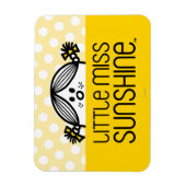 Kleine Miss Sunshine Peeking Magnet (Vertikal)