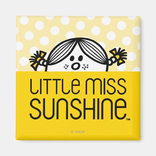 Kleine Miss Sunshine Peeking Magnet (Vorne)