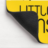 Kleine Miss Sunshine Peeking Mousepad (Ecke)