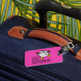 Kleine Miss Sunshine Spaziergang auf Name Graphic Gepäckanhänger