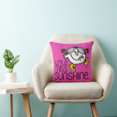 Kleine Miss Sunshine Spaziergang auf Name Graphic Kissen (Stuhl )