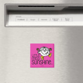 Kleine Miss Sunshine Spaziergang auf Name Graphic Magnet (In Situ (Geschirrspüler))
