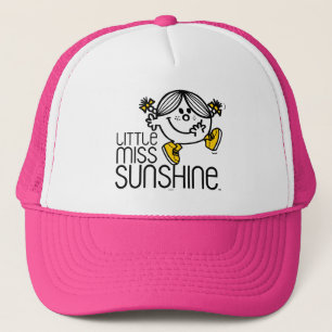 Kleine Miss Sunshine Spaziergang auf Name Graphic Truckerkappe