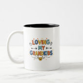 Kleine Momente, bleibende Erinnerungen: Familienge Zweifarbige Tasse (Links)