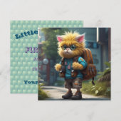 Kleine Monster AI Fantasy Digital Art Print (Vorne/Hinten)