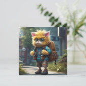 Kleine Monster AI Fantasy Digital Art Print (Stehend Vorderseite)