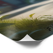 Kleine Monster AI Fantasy Digital Art Print Poster (Ecke)