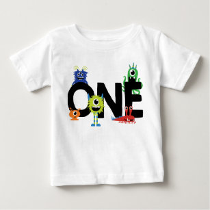 Kleine Monster Boy First Birthday Outfit Baby T-shirt
