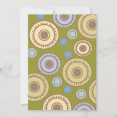 Kleine Monster Christliche Kinderdusche Einladung (Rückseite)