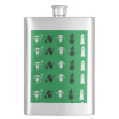 Kleine Monster Flachmann (Vorderseite)