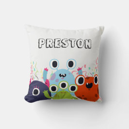 Kleine Monster Geburtstagsparty für alle Altersgru Kissen