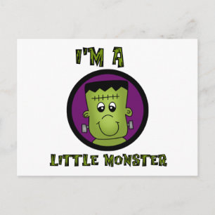 Kleine Monster-Halloweent-shirts und -geschenke Postkarte