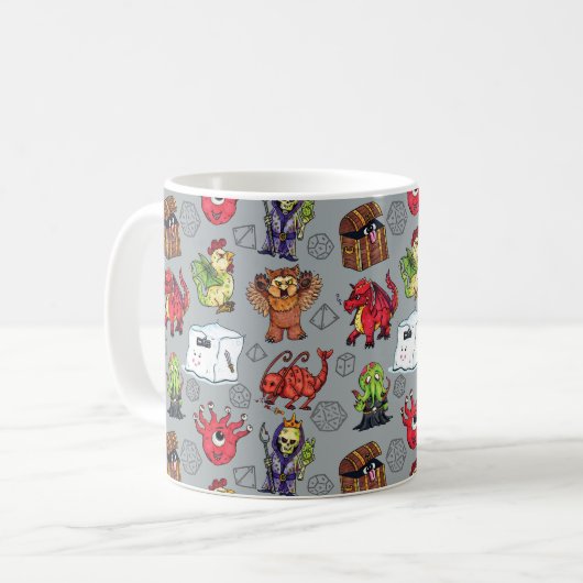 Kleine Monster Kaffeetasse (Vorderseite Links)