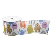 Kleine Monster Kinderkrippe Satinband (Spule)