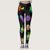 Kleine Monster Leggings (Vorderseite)