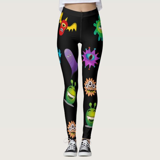 Kleine Monster Leggings (Vorderseite)