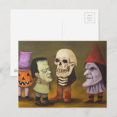 Kleine Monster Postkarte (Vorne/Hinten)