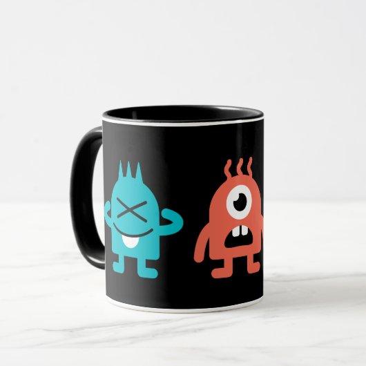 Kleine Monster Tasse (Vorderseite Links)