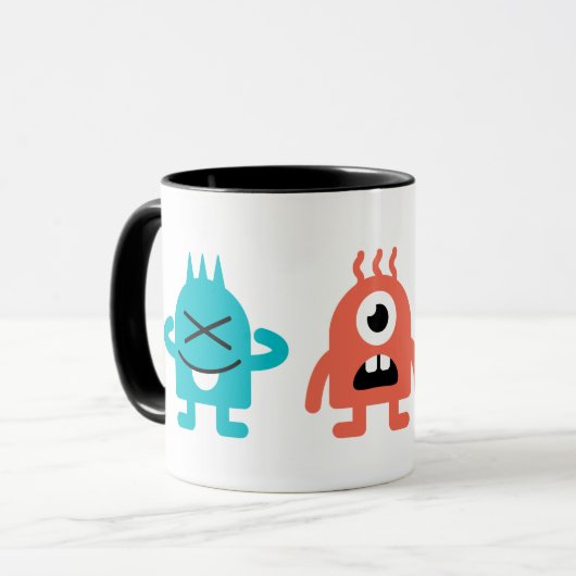 Kleine Monster Tasse (Vorderseite Links)