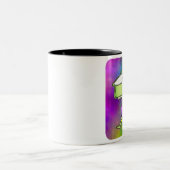 Kleine Monster-Tasse Zweifarbige Tasse (Mittel)
