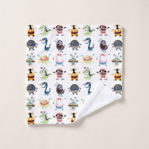 Kleine Monster Waschlappen