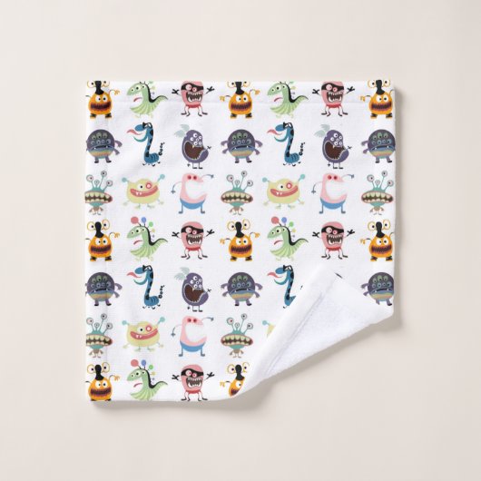 Kleine Monster Waschlappen (Waschlappen)