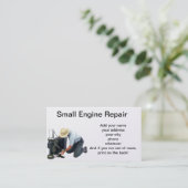 Kleine Motorreparatur Visitenkarte (Stehend Vorderseite)