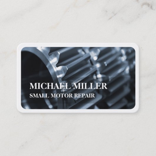 Kleine Motorreparatur Visitenkarte (Vorderseite)