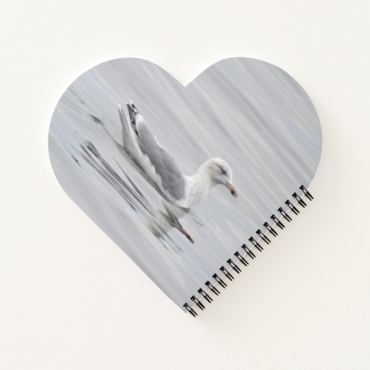 Kleine Möwe Notizblock (Rückseite)