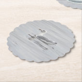 Kleine Möwe Untersetzer (angewinkelt)